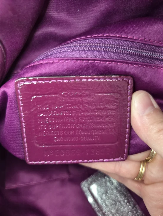 Coach Poppy Evie Tote from the vintage Poppy Collection, Multicolor, EUC - Picture 16 of 16